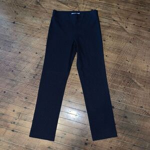 Margaret M Stitchfix retro flower print slimming pull on pants